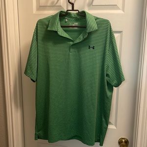 UA Golf Polo. Loose. Heat Gear. XL. Never worn